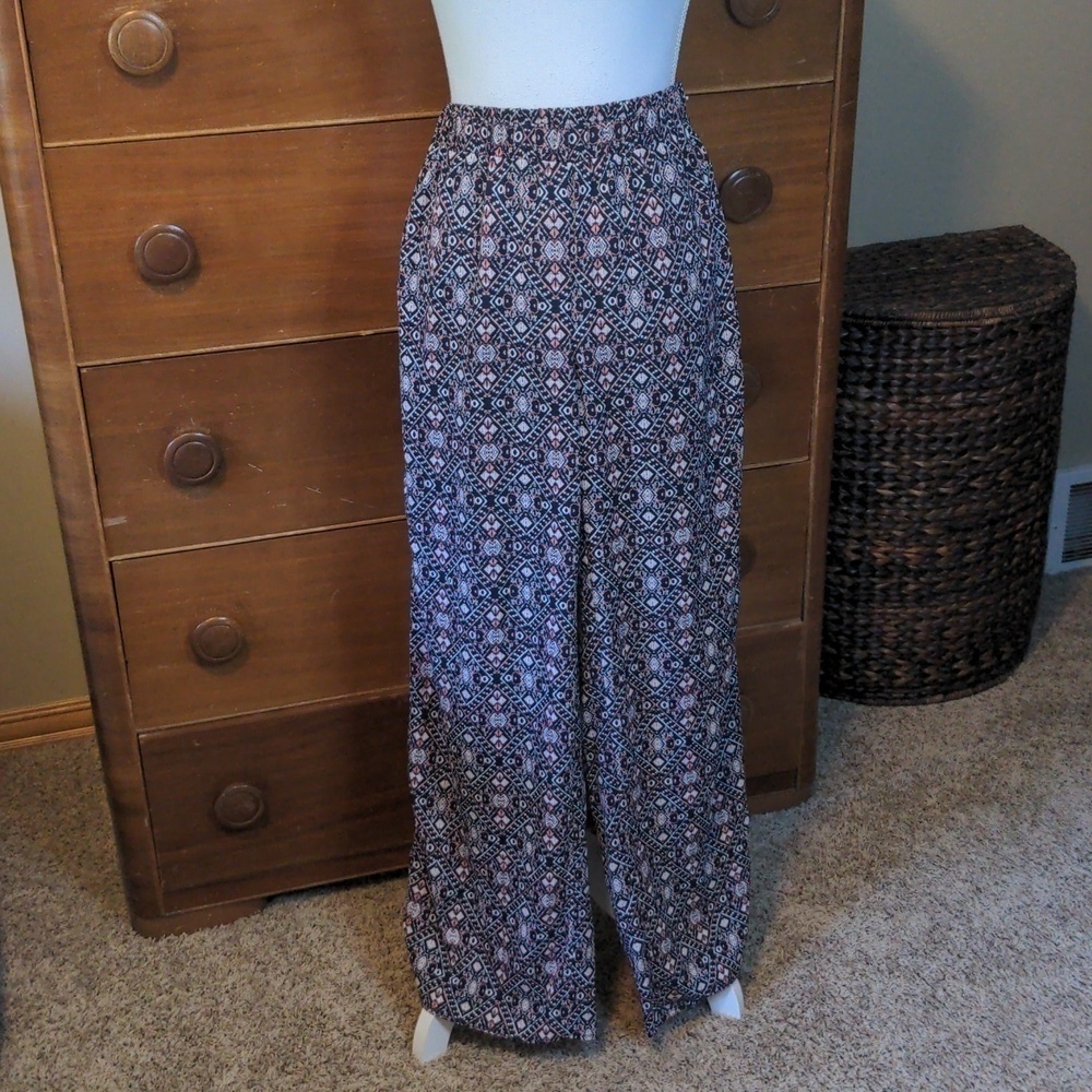 Joe B NWT Wide Leg High Waisted Palazzo Pant Boho Summer Style